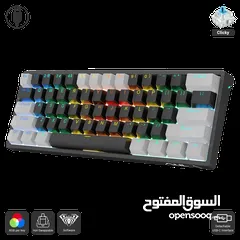  10 كيبورد جيمنغ مضيئ احترافي لكل الجيمرز اصلي Aula Keyboard F3261 Gaming RGB Lights OG