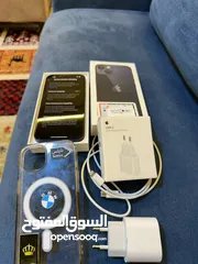  3 ايفون 13 128جيجا بحالة جديد معاه كل ملحقاته