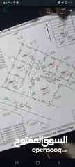  4 أرض للبيع بمنطقة البيضاء حوض الحميديين مساحة 1131 متر على ثلاثة شوارع  تبعد عن جمرك عمان 2كيلو