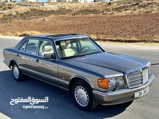  12 مرسيدس 560SEL w126 - فل كامل بحالة الوكالة