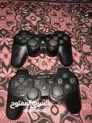  6 بلاي ستيشن 3 سوبر سليم مهكره فل العاب مع ايتين والأسلاك جهاز مستعمل شبه جديد متوفر خدمة توصيل