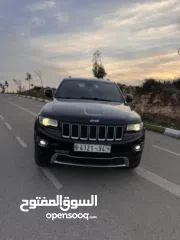  7 جيب جراند شيروكي اوفر لاند  موديل 2014 للبيع او البدل امكانية التقسيط