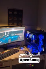  5 للبيع بي سي مواصفات قويه يشغل جميع الالعاب بجوده عاليه نظيف 100% شغل واللعب (الجاد مابنقص وياه)