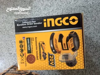  2 Ingco Router + orbital sander for sale