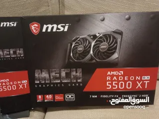  2 AMD Radeon Rx 5500 XT