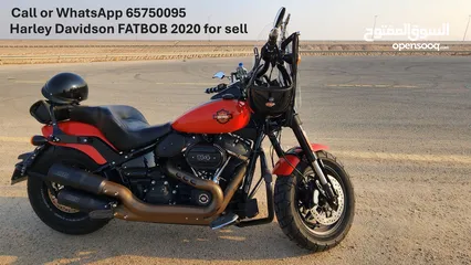  1 Harley Fatbob 2020 for immediate selling