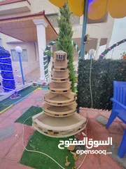 6 نوافير وشلالات مصنعوعه من ألاسمنت والحديد بأسعار و أشكال وأنواع مختلفة تناسب  الجميع  للتواصل واتساب