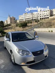  1 هونداي افانتي hd 2007 لون سلفر
