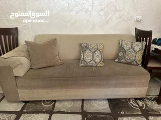  1 طقم كنب مستعمل للبيع