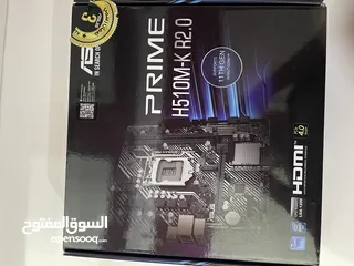  3 مذر بورد اسوس تدعم الجيل 11 مع معالج انتل core i511400f مع تخزين m.2 512 مع ماوس لوجيتك g203 و كيبور