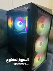  1 جهاز جيمنج كامل للبيع شبه جديد بسعر طحن