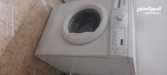  2 غسالة ناشونل الكتريك بحال الوكاله 7 كيلو