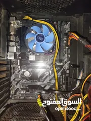  2 موجود مذبورد Z370 gagbayt مع معالج i5th8 مع مبرد deeb cool