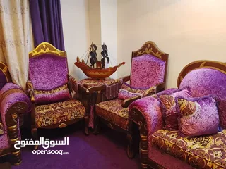  6 طقمين   كنب