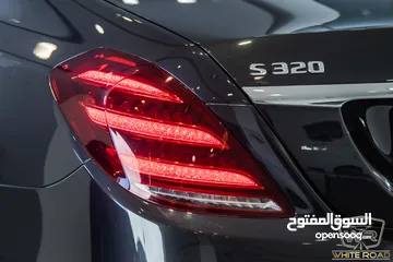  4 Mercedes S320 2018 Amg kit   السيارة وارد الشركة و قطعت مسافة 40,000 كيلو متر فقط