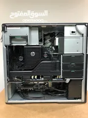  2 كمبيوتر وورك ستيشن جبار بمعالجين، رام 128جيجا، للأعمال الهندسية والتصميم