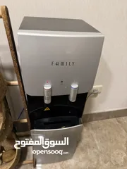  4 كولر ماء family شبك فلتر لون اسود وسلفر موديل حديث للبيع 100 دينار