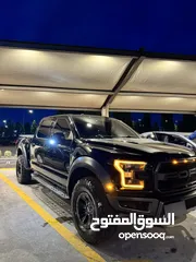  2 Ford f150 raptor 2018  Clean tittle فحص كامل performance لون اسود فحص كامل