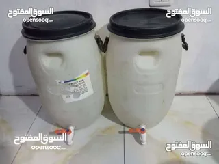  17 براميل بلاستيك نظاف جدا للبيع