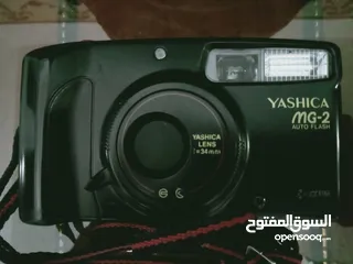  1 كاميرا تصوير ياشيكا ياباني اصلى ، Yashica MG-2 auto flash
