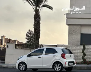  8 كيا بيكانتو 2017 فحص كامل كرت ابيض 7 جيد محرك 1250cc قير اتوماتيك ممشى قليل