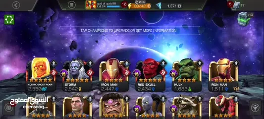  7 Marvel contest of champions account only cash