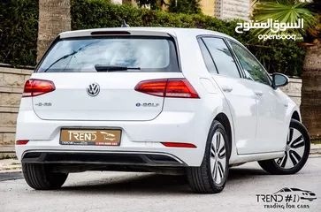  4 Volkswagen E-golf 2019 بحالة ممتازة جدا