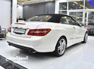  5 Mercedes Benz E350 Convertible ( 2013 Model ) in White Color Japanese Specs