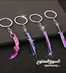  2 ميدالية مفاتيح على عدة أشكال للبيع