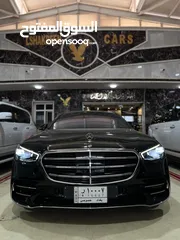  1 مرسيدس S500  موديل 2021 فول فول فول  للبيع او المراوس