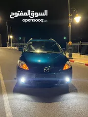  6 مازدا 5 جير عادي 6+1 متور 2000 بنزين رخصه و تامين جديد  عداد قليل فحص نخبب سعرر كااششش