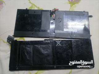  4 بطاريات لابتوب   lenovo thinkPad  14.8v   Apple