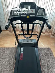  4 جهاز تريدميل world fitness  مستعمل للبيع