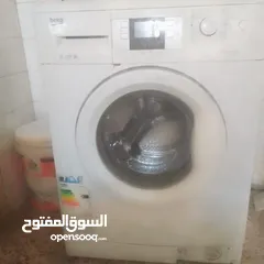  1 غساله بيكو سبعه كيلو مع تلاجه للبيع بسعر مغري