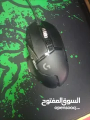  1 ماوس g502 hero مستعمل شهر واحد