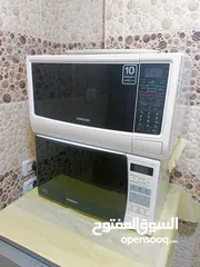  1 مايكروبف سامسونج عدد 2 صناعه ماليزيه  فحص كامل لا يحتاج صيانه