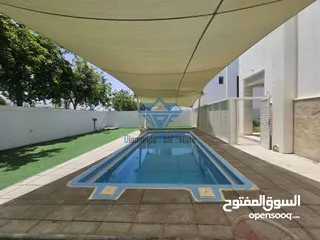  1 #REF1122    Luxurious well designed 5BR With private pool Villa available for rent in Al Mouj