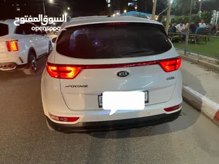  4 كيا سبورتاج 2017 موجود بطولكرم