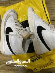  1 Nike blaizers in white (used) good condition bought In 2022