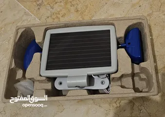  1 مصباح القراءة LED بالطاقة الشمسية