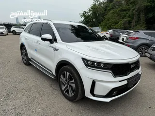  1 كيا سورينتو 2023 هايبرد  (Haybrid HEV) AWD 4/4كهرباء+بنزين  1600cc بزنس