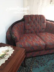  6 كنبة مزدوجة فخمة بحالة الجديده