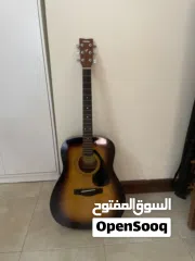  1 Yamaha f310 acoustic six string guitar