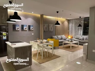  15 شقة مفروشة بتصميم عصري أرقى مناطق عبدون اعلان رقم (O410)