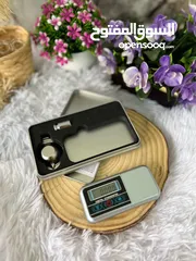  4 ميزان مجوهرات عالي الدقة 0.005 غرام / 100 غرام مع إضاءة خلفية LCD ستانلس الأكثر طلباً