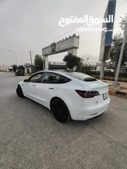  3 تيسلا مودل 3 ....(2023)ستاندر بلسس لون ابيض للبيع