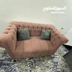  9 .........::طقم كنب تفصيل مخمل ثقيل 8 مقاعد خشب سويد بحالة ممتازة ........:.::::::::::