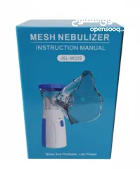  1 جهاز تبخير محمول (Mesh Nebulizer)  حل عملي وفعّال لتخفيف مشاكل الجهاز التنفسي مثل الربو، الحساسية