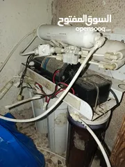  1 فلتر ماء مستعمل نظيف شغال متغيرة فلاتر من فترة قصيرة