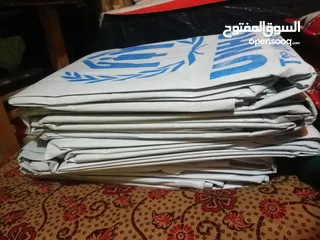  8 خيمة UNCHR جديدة لم تستخدم بعد